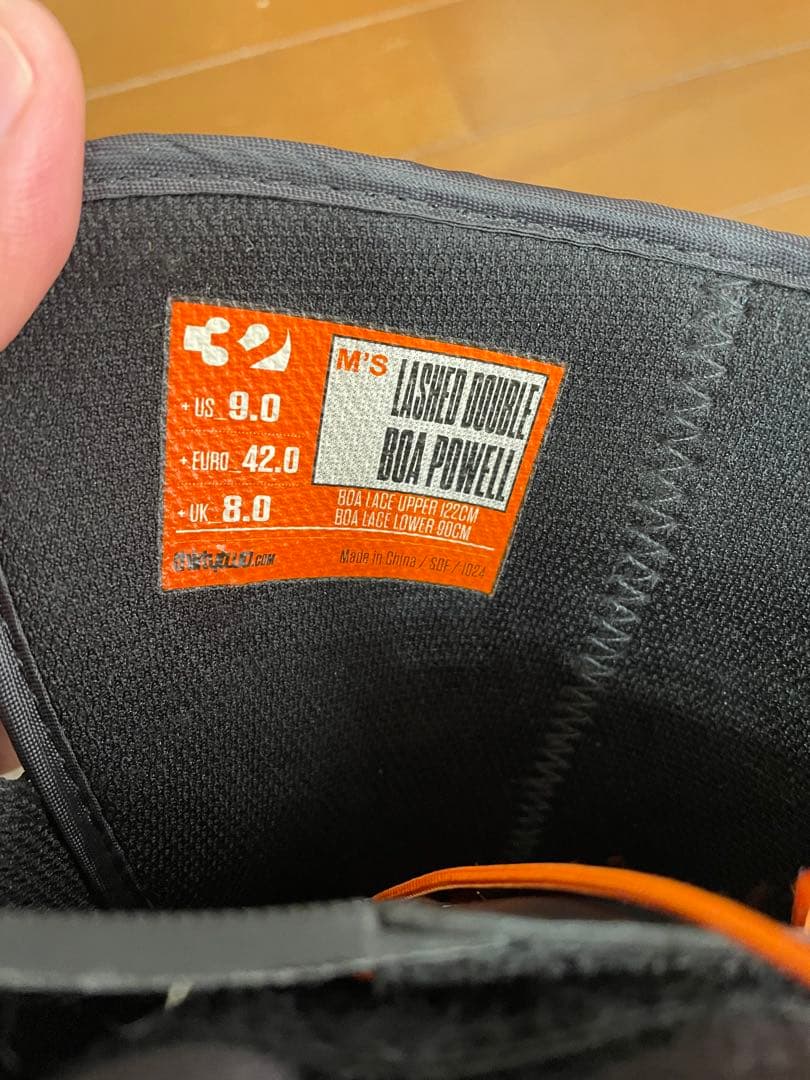 thirtytwo ラッシュ double boa インソールおまけ - メルカリ