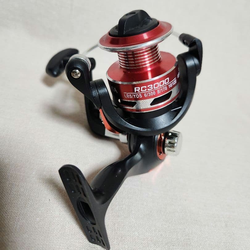 スピニングリール 折りたたみハンドル リール RC3000 釣り - メルカリ