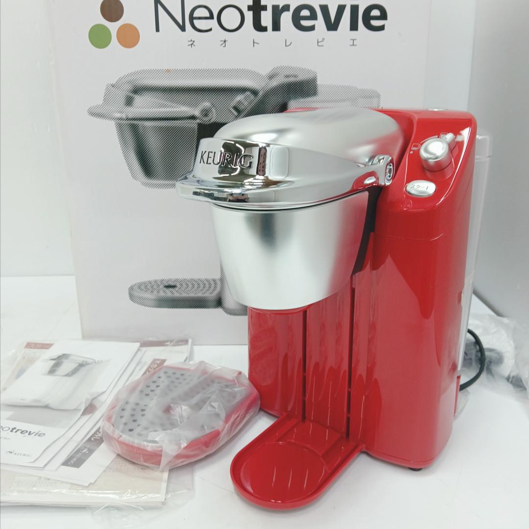 1m7116d1v ネオトレビエ コーヒーメーカー BS200 クイーンレッド BS200-QR カプセル式コーヒーメーカー ネオトレビエ クイーンレッド