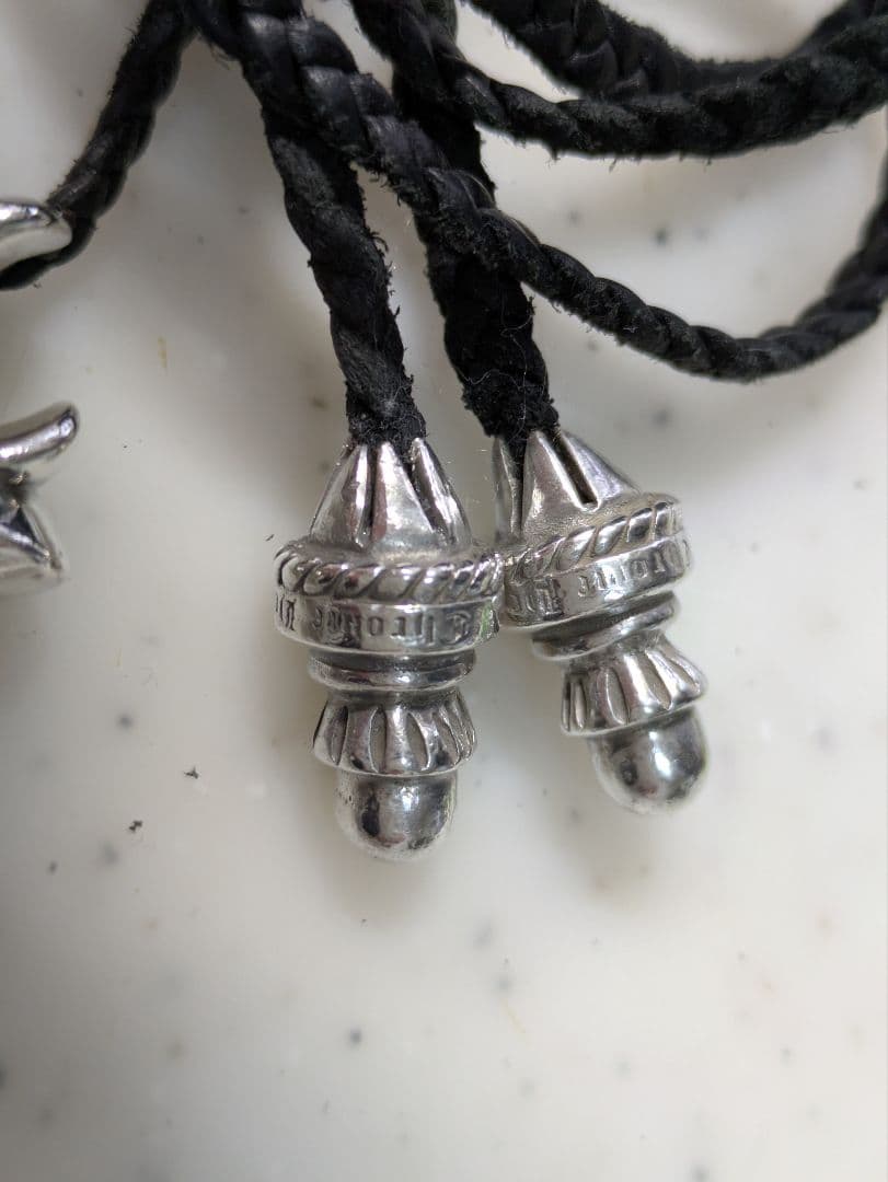 T*O様 クロムハーツ スモールCHクロス レザーブレイド Wボロチップ