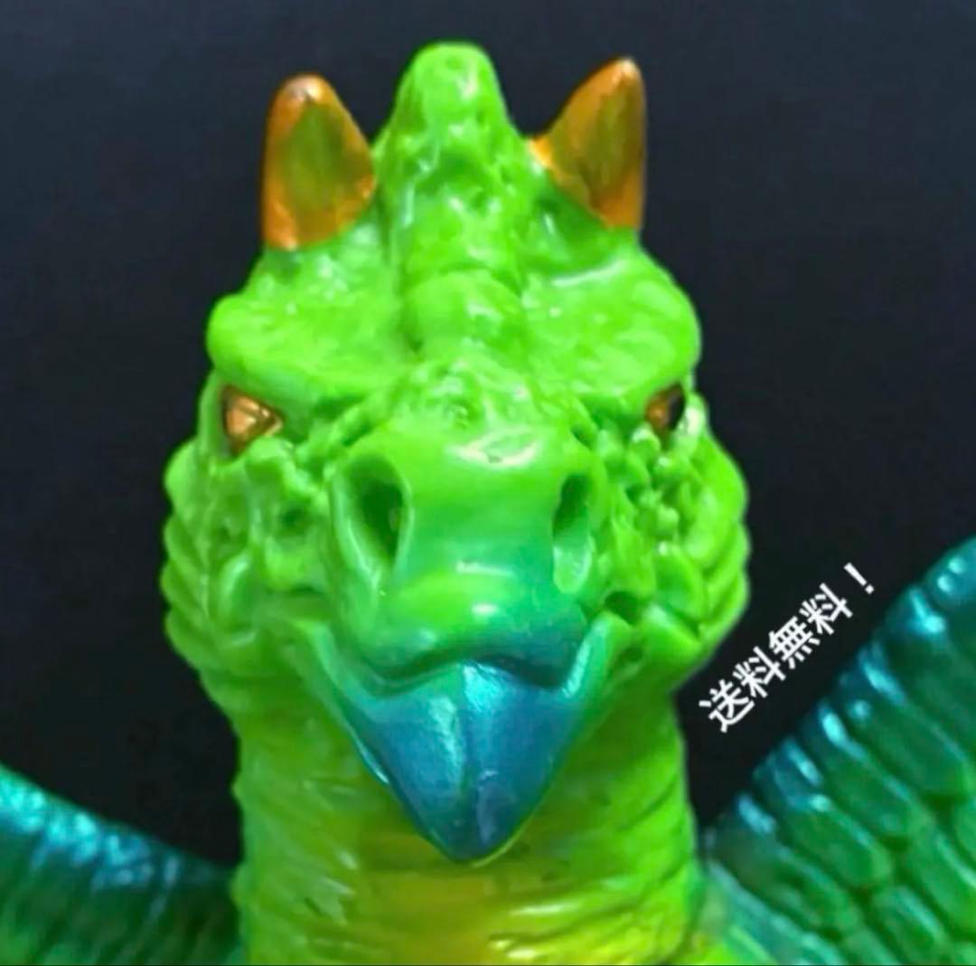 希少！□ ブルマァク ヒドラ 復刻 ソフビ グリーン - メルカリ