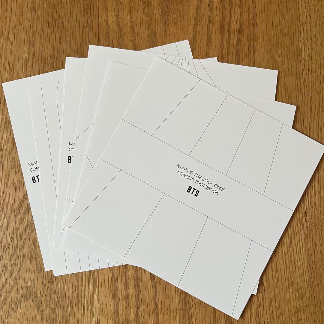 BTS MOS ON:E コンセプトフォトブック フォトカード レンチキュラ