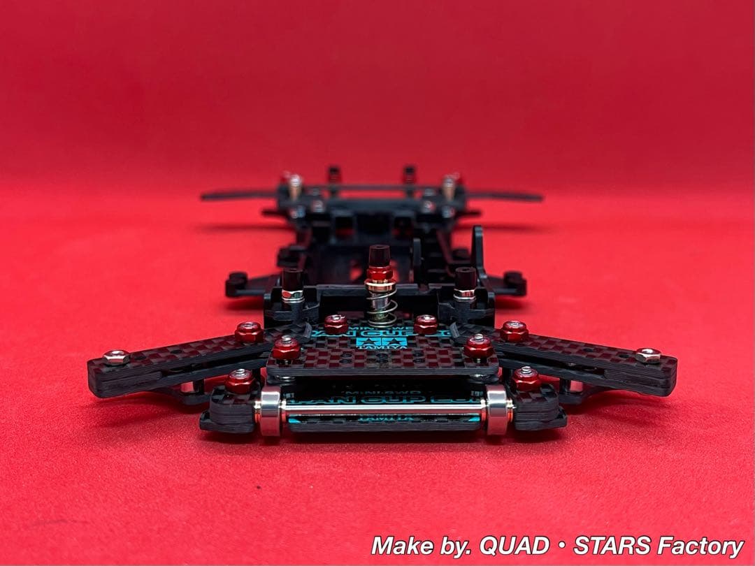 【TNK様オーダー商品】VZ用　1軸リヤアンカー＋リヤスキッド【プリント面裏側】