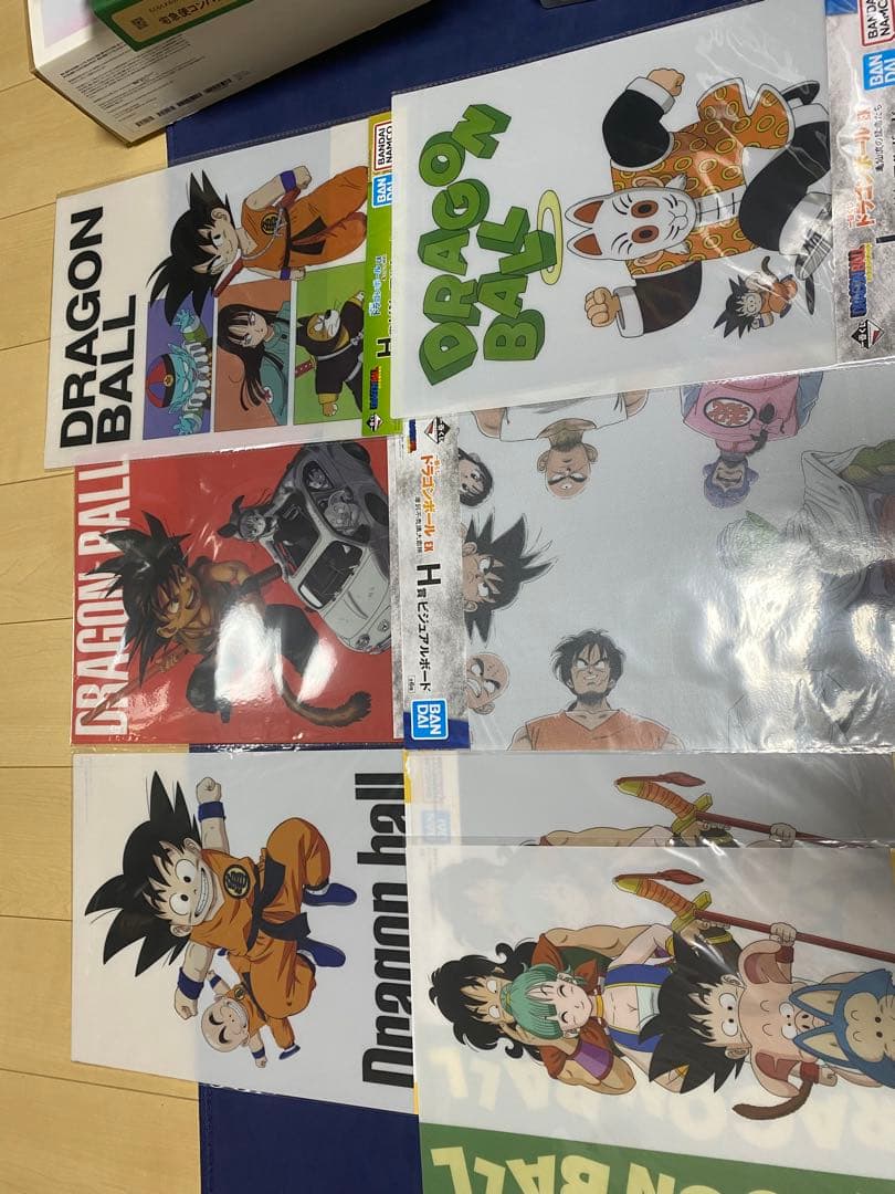 新品未開封 一番くじ ドラゴンボール ビジュアルボード 18枚セット