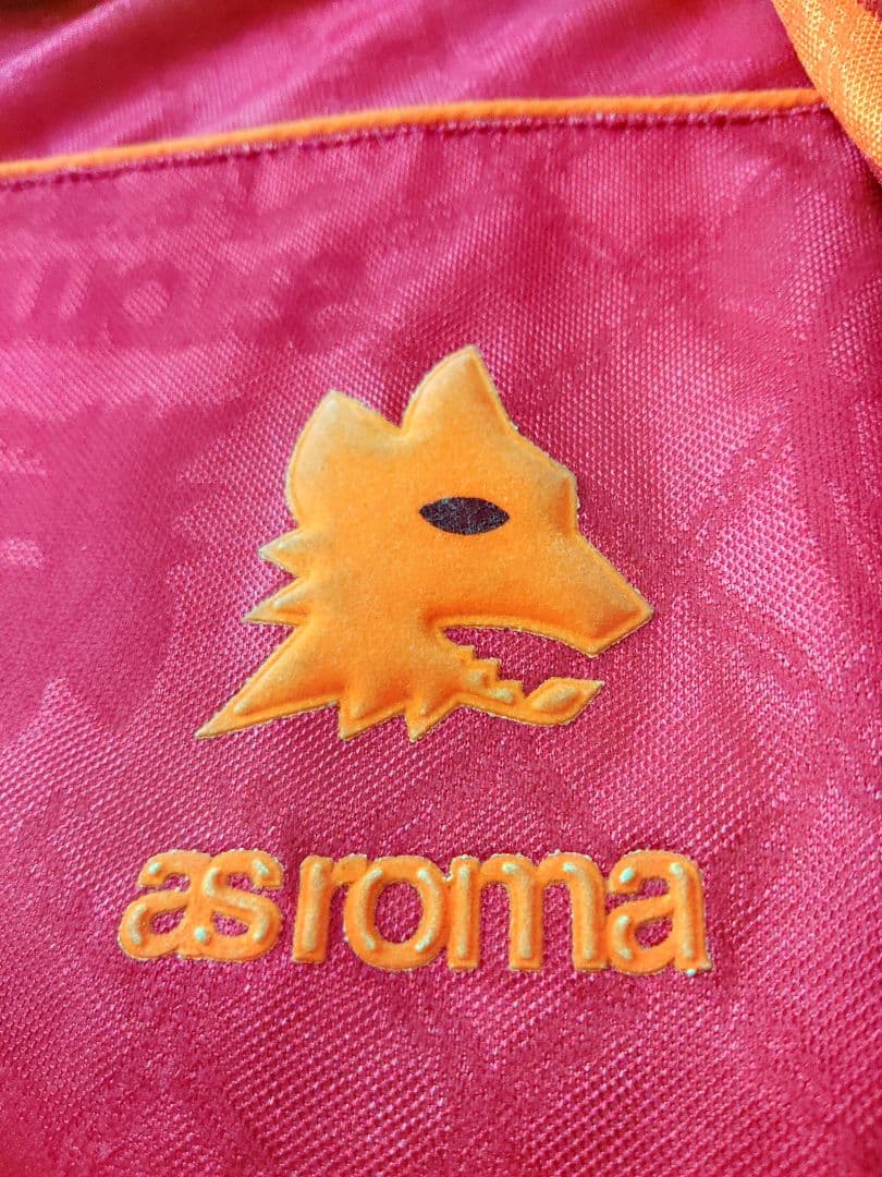 ヴィンテージユニフォーム95/96ASローマNo.12アシックス - メルカリ