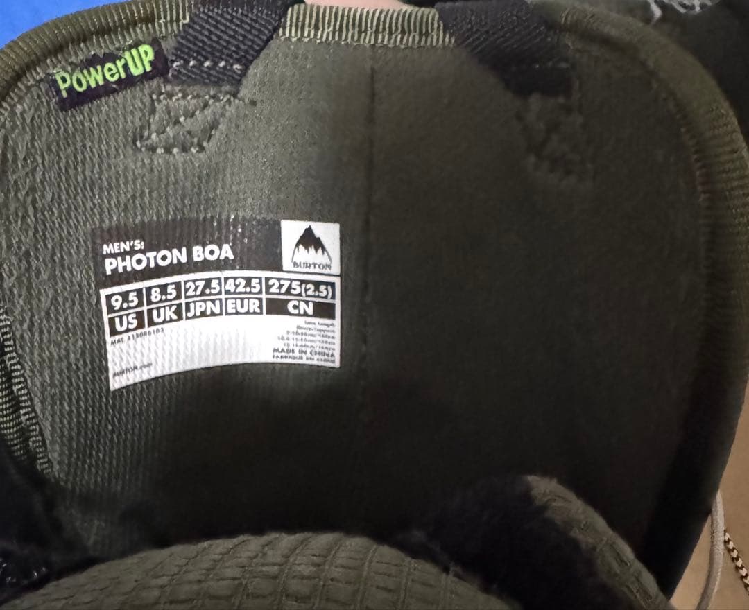 BURTON PHOTON BOA スノーボードブーツ 27.5cm