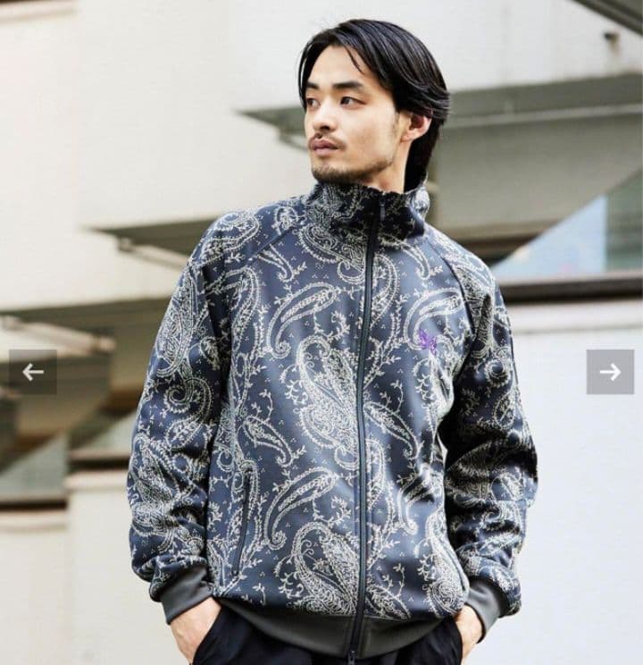 NEEDLES JOURNAL STANDARD トラックジャケット ペイズリー - メルカリ