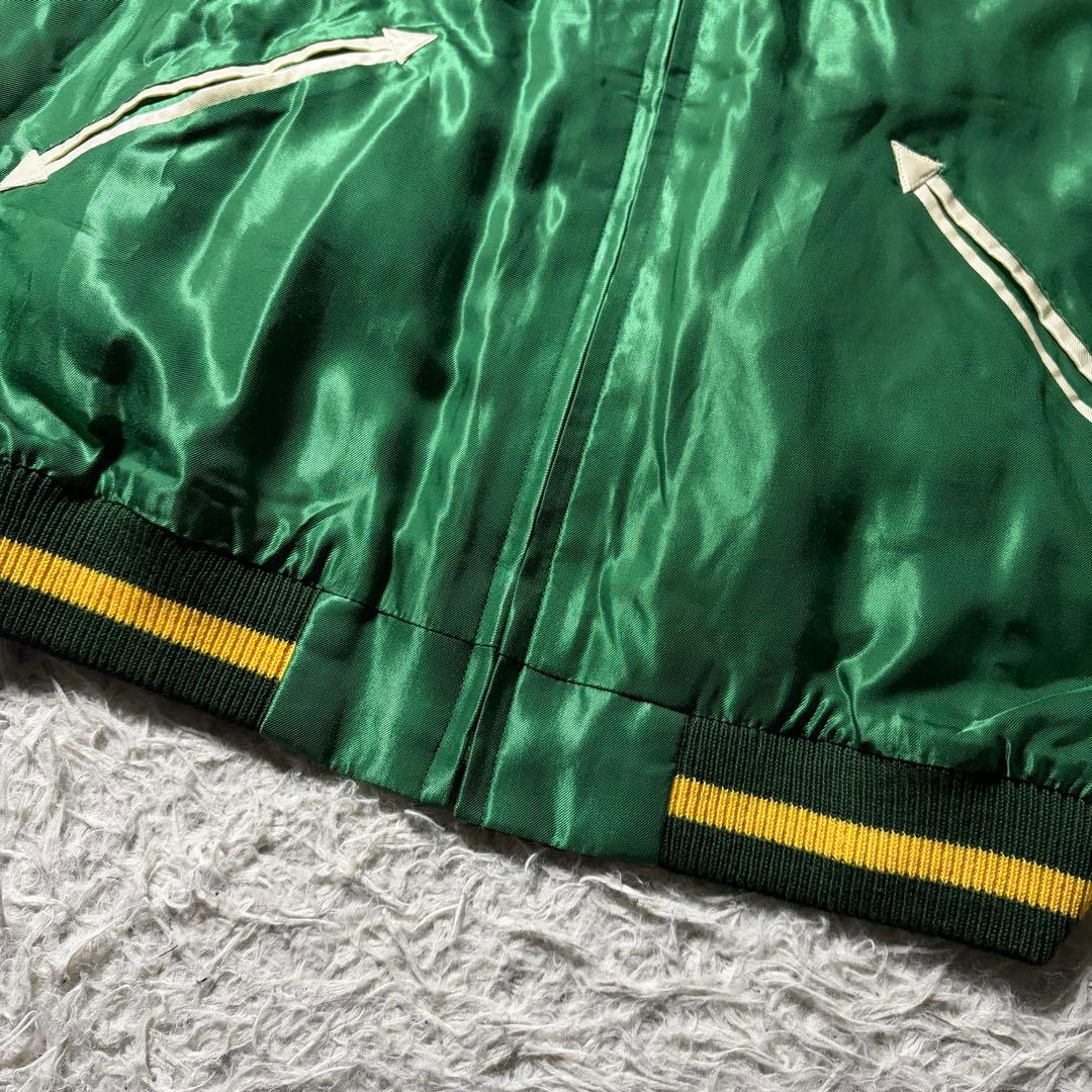 美品□テーラー東洋 BEAMS別注 スカジャン リバーシブル レオパード L