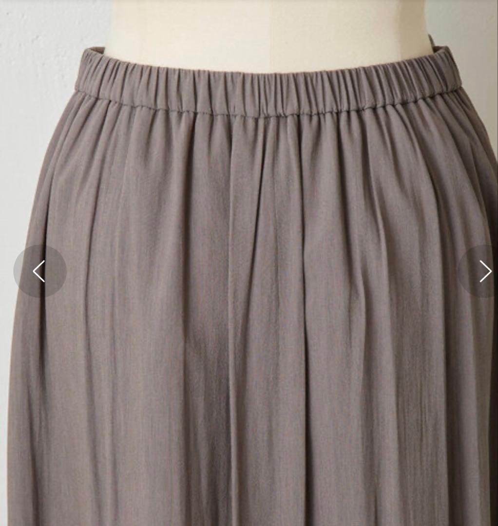 新品タグ付き BEARDSLEY 《2サイズ展開》割繊サーキュラースカート