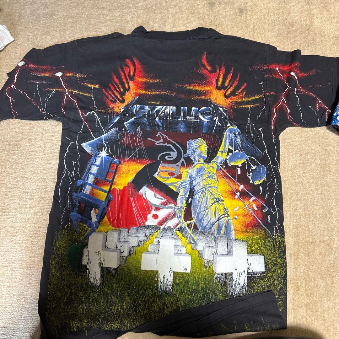 メタリカ　バンドT