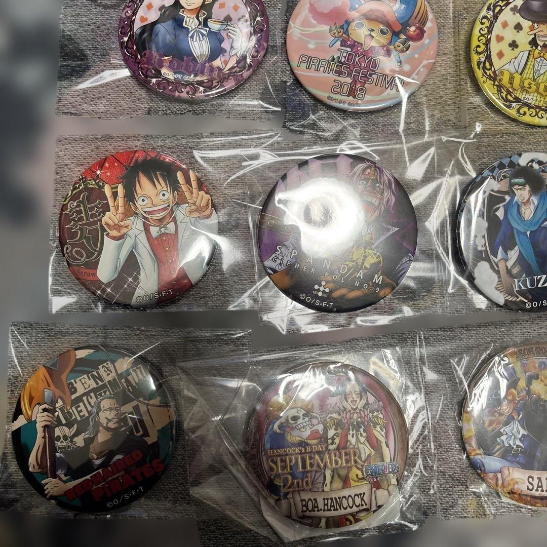 ワンピース　缶バッジ　レアアソート　まとめ売り