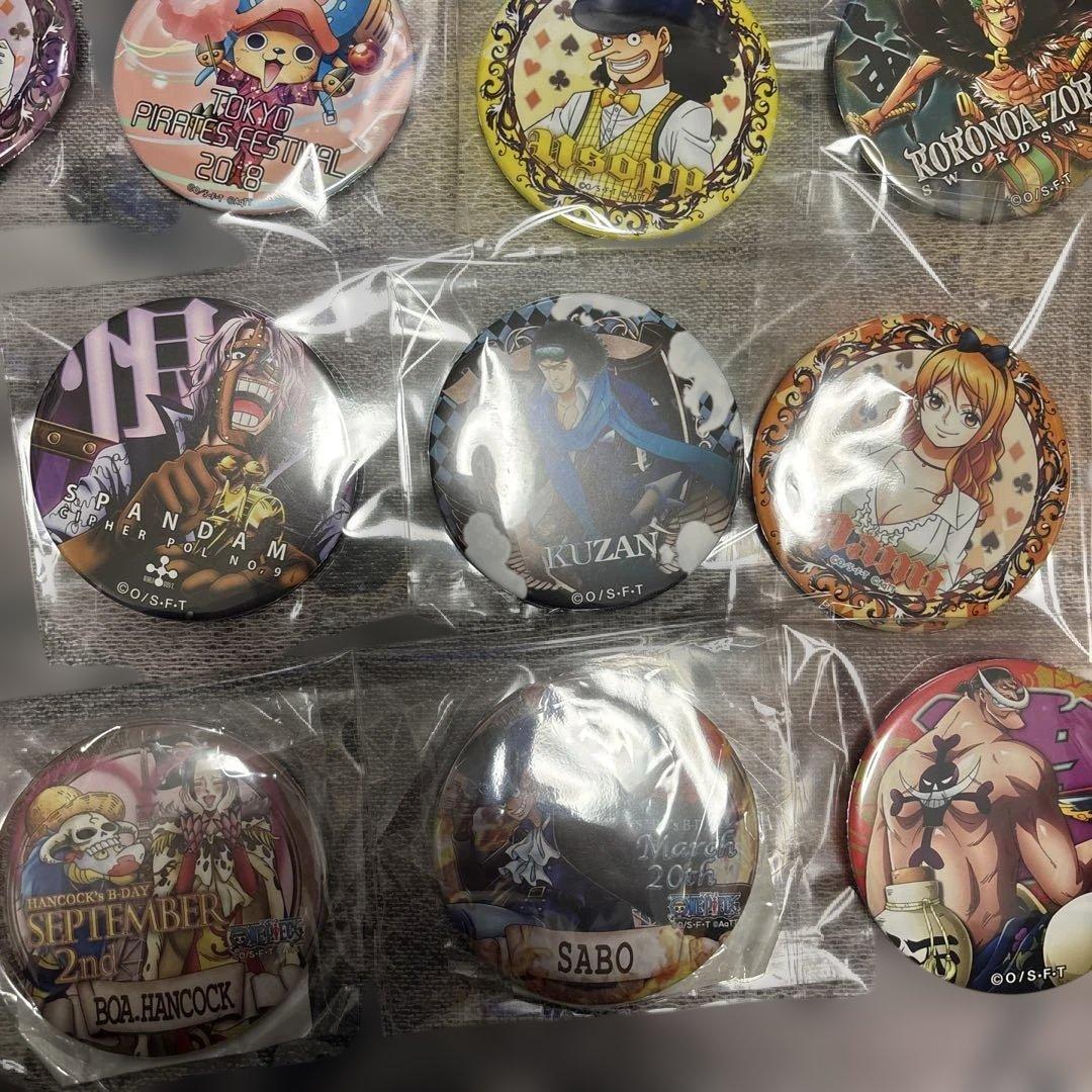 ワンピース　缶バッジ　レアアソート　まとめ売り