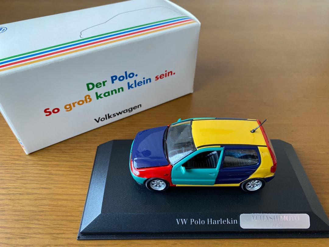 VW Polo Harlekin ミニカー ケース&箱付き - メルカリ