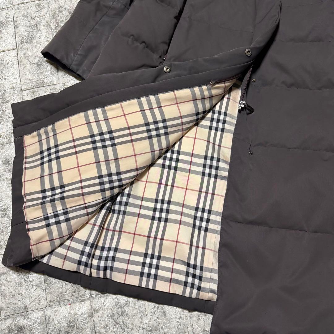 fi_fi様専用バーバリーロンドン ダウンコート ファー フード ダーク