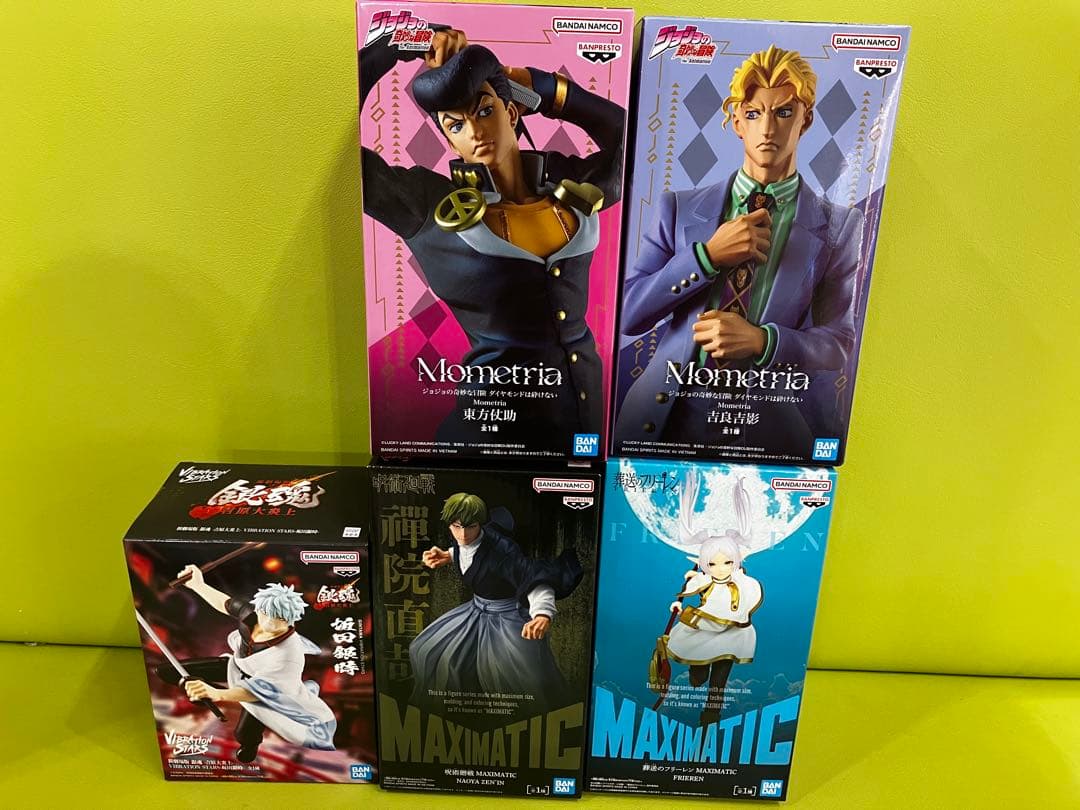 ジョジョの奇妙な冒険 フィギュア Mometria 吉良吉影 東方仗助 22体