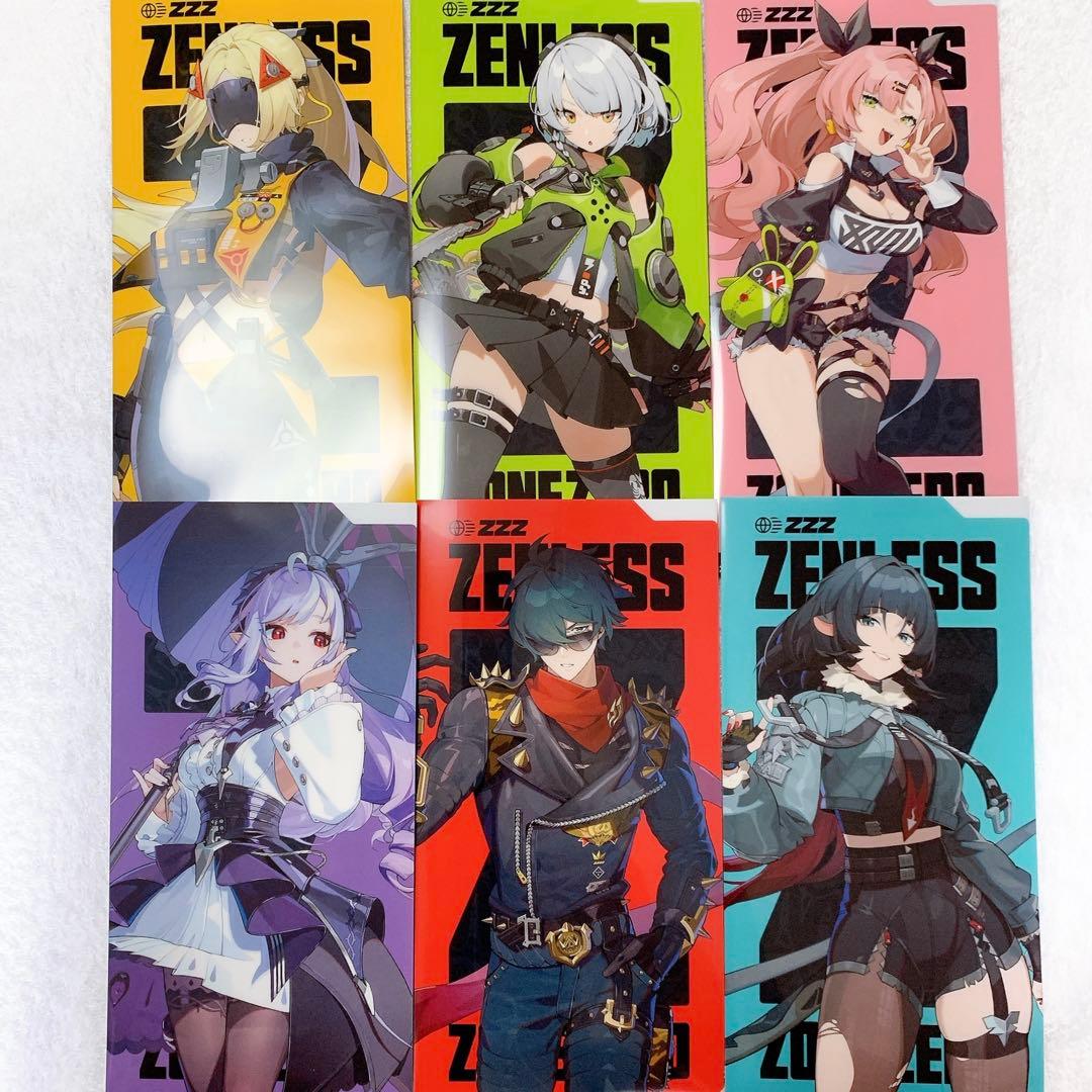 ゼンレスゾーンゼロ ゼンゼロ gigo限定 チケットファイル 6種セット