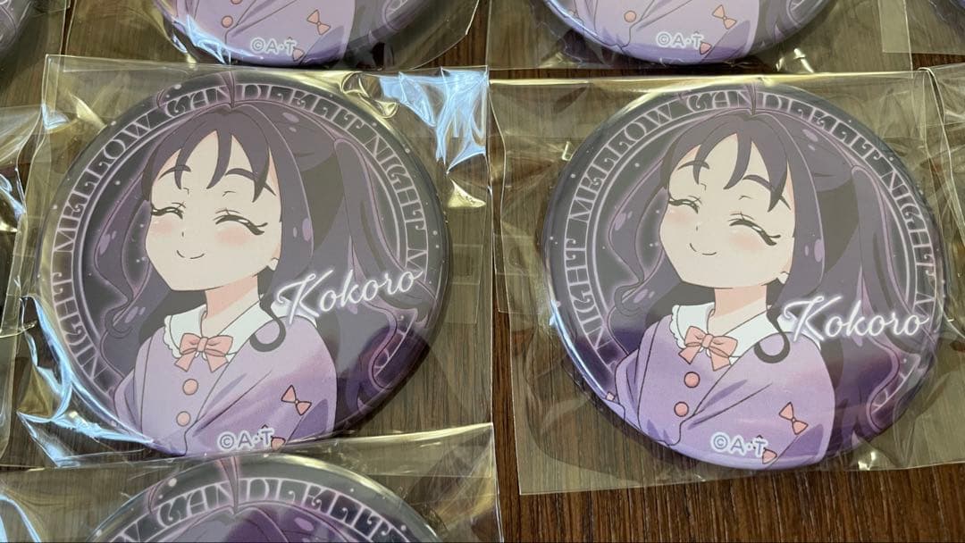 キミプリ 紫雨こころ Mellow Candlelit Night 缶バッジ - メルカリ