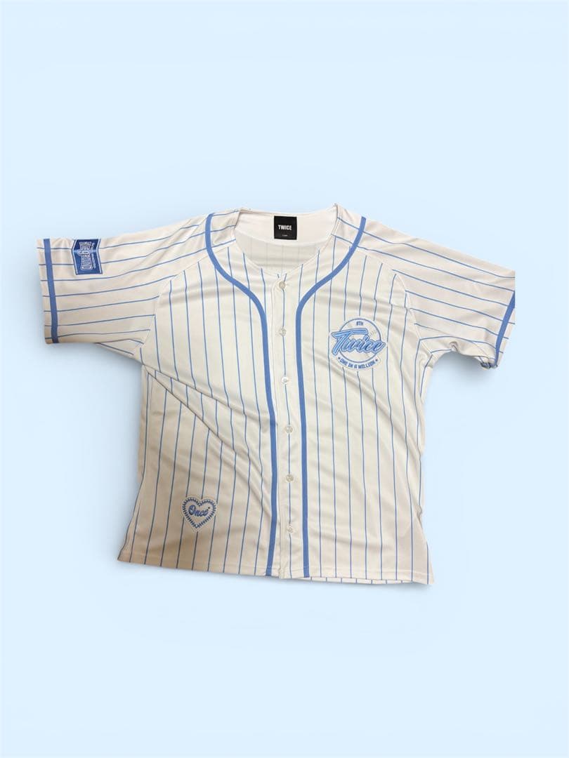 TWICE ジヒョ ペンミ HOME9ROUND ベースボールユニフォーム - メルカリ