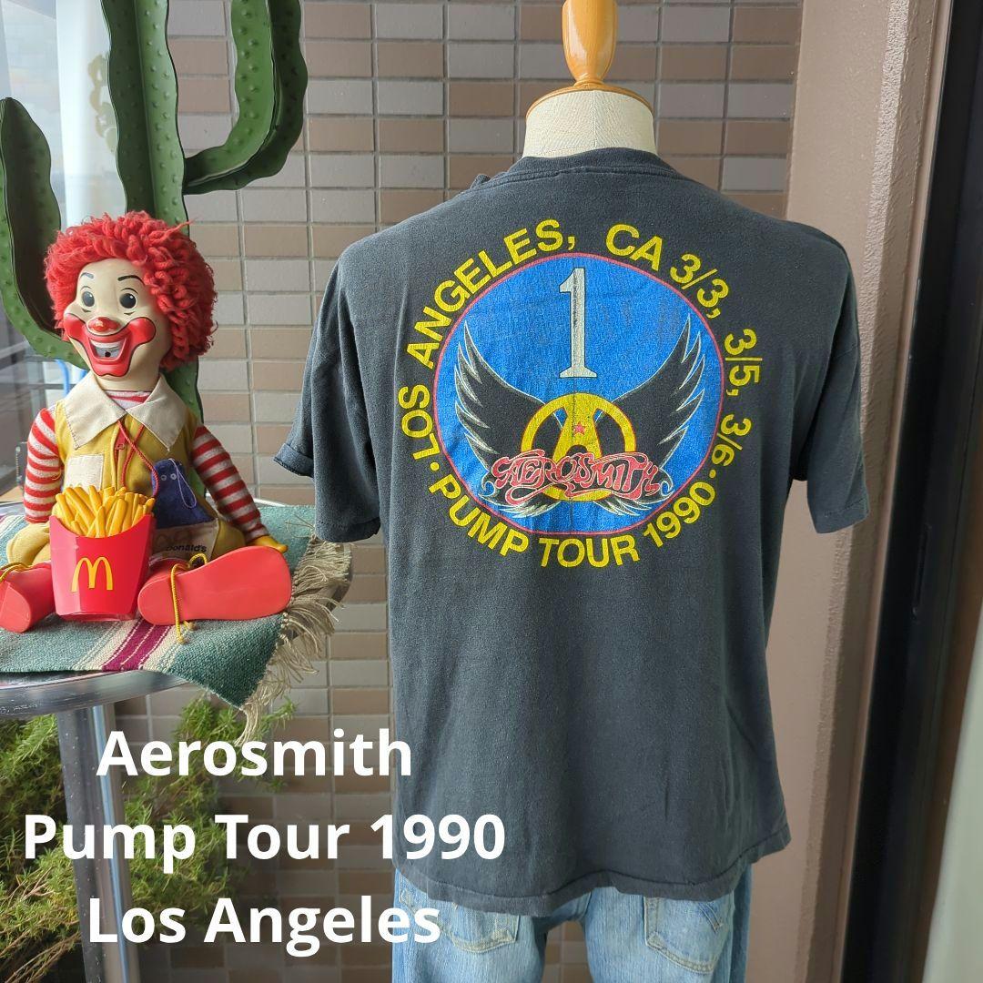 エアロスミス Aerosmith Pump Tour 1990 ツアー Tシャツ