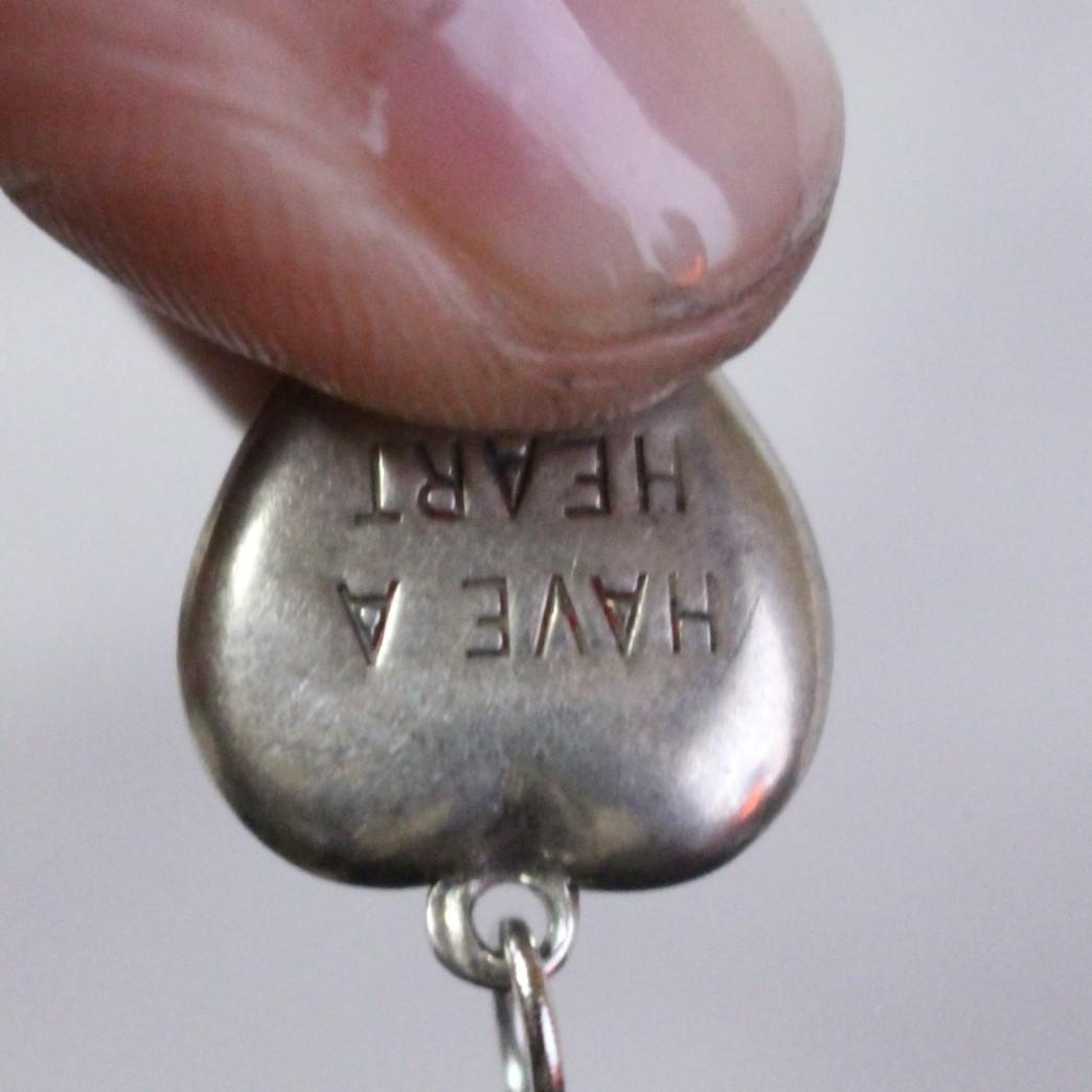 30s スウィートハートジュエリー パフィハート シルバー メッセージ