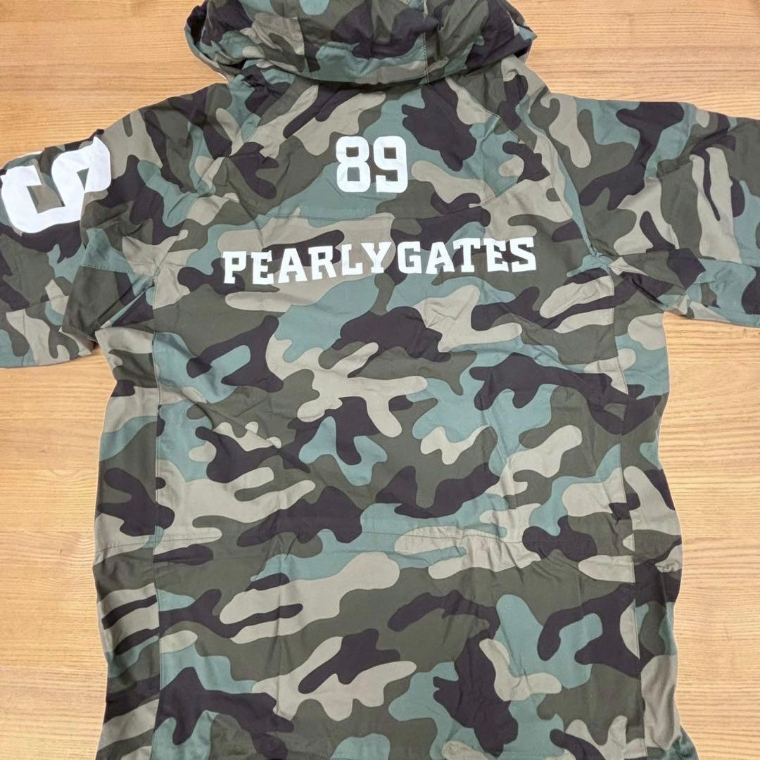 未使用 美品】レインウェア パーリーゲイツ 迷彩 カモフラ 上下セット