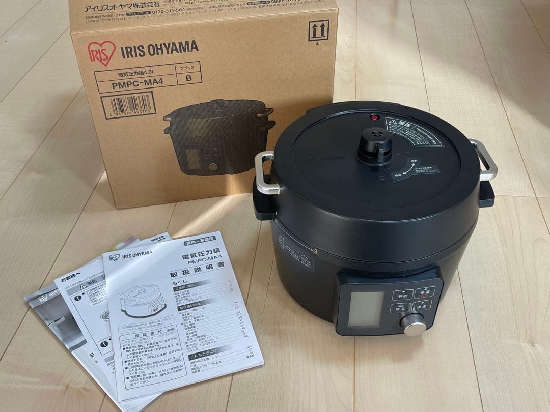 【一度のみ使用】IRIS OHYAMA 電気圧力鍋 PMPC-MA4 IRIS OHYAMA（アイリスオーヤマ） ＼ランキング1位獲得／ 電気圧力鍋