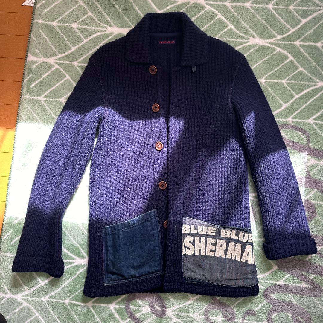 BLUE BLUE フィッシャーマン 圧縮ニット キムタク着用 激レア - メルカリ