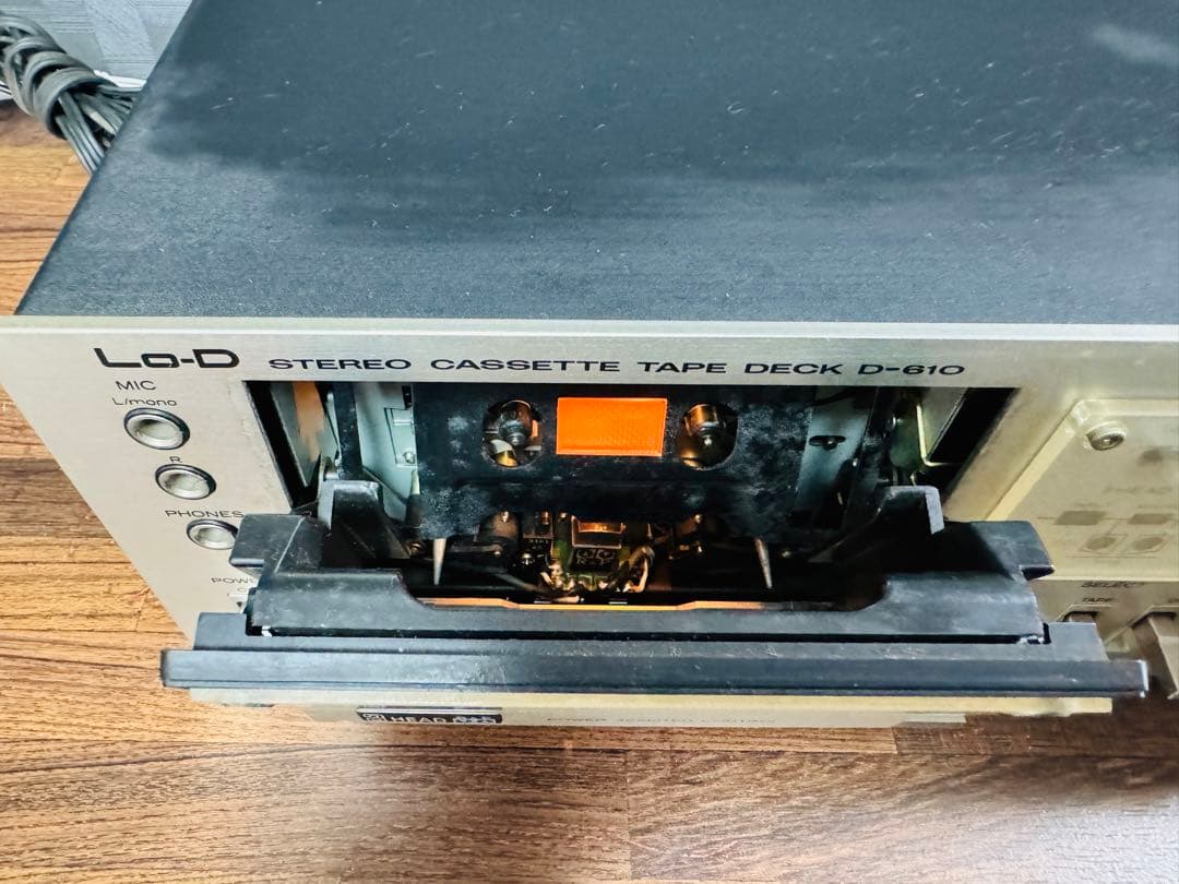 HITACHI 日立 カセット デッキ Lo-D 610 音響機器 レトロ - メルカリ