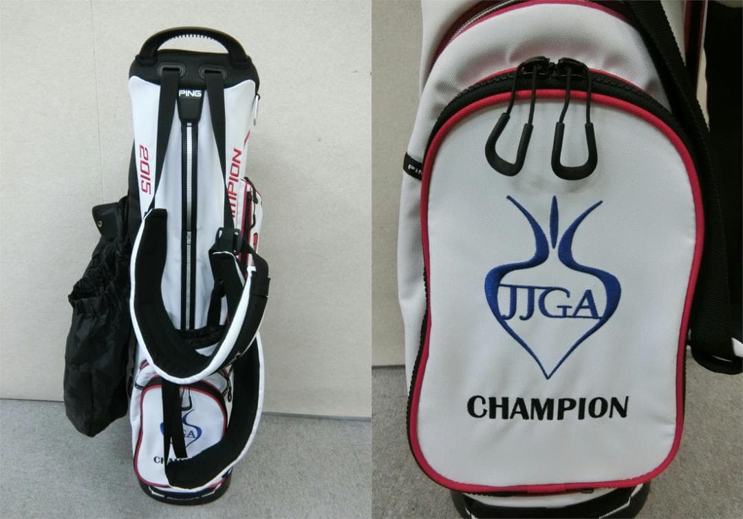 a403 PING ピン JJGA CHAMPION スタンド キャディバッグ - メルカリ
