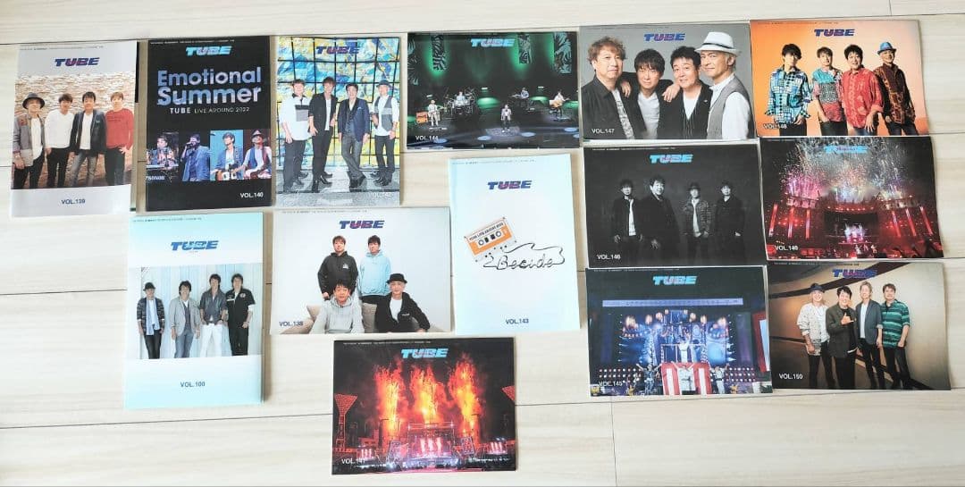 TUBE RIDERS ファンクラブ会報30年分 DVD ブルーレイ オマケ付き