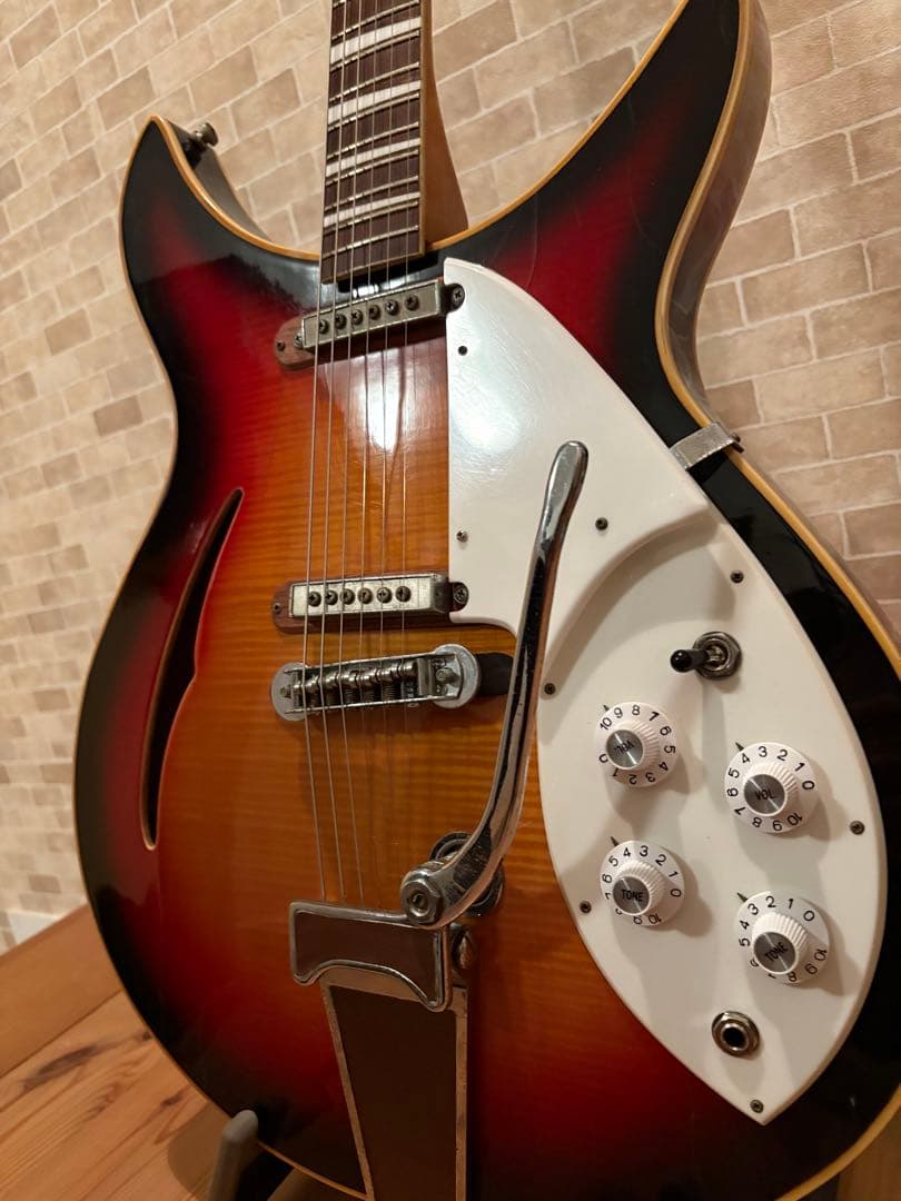 Guyatoneサンバースト セミアコースティックギター　ＳＧ-４２Ｔ Guyatone SG-42T（ビンテージ）【楽器検索デジマート】