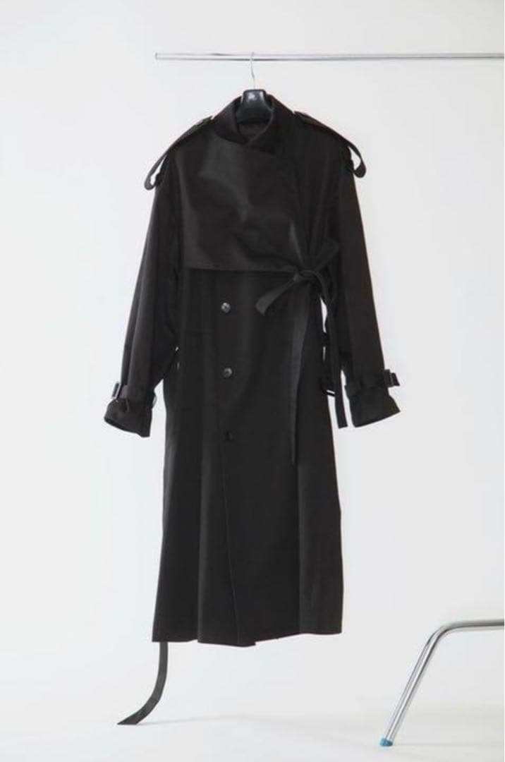 新品】 KEISUKE YOSHIDA belted trench coat - メルカリ