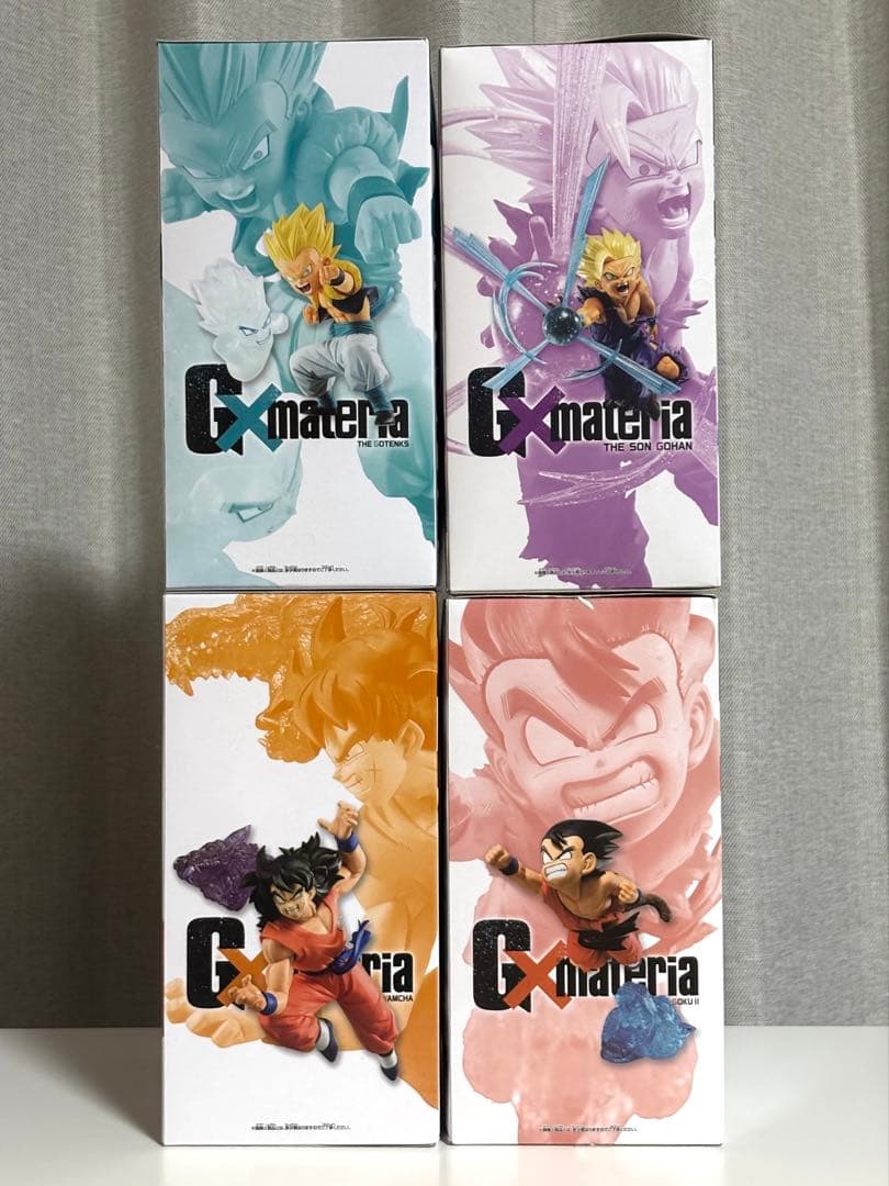 ジーマテリア ゴテンクス 孫悟飯 ヤムチャ 孫悟空 フィギュア 4点セット