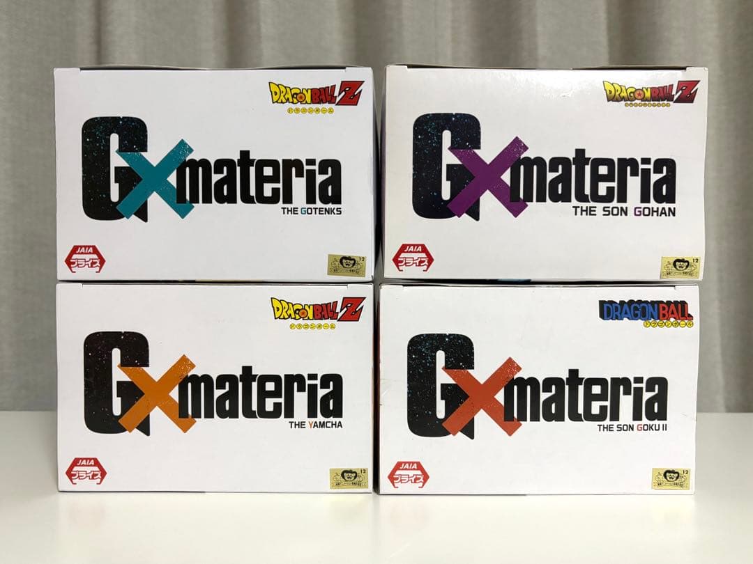 ジーマテリア ゴテンクス 孫悟飯 ヤムチャ 孫悟空 フィギュア 4点セット