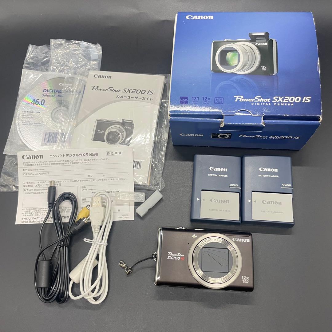 ◯Canon PowerShot SX200IS ブラック デジタルカメラ Amazon.com : Canon PowerShot SX200IS 12 MP Digital Camera with 12x