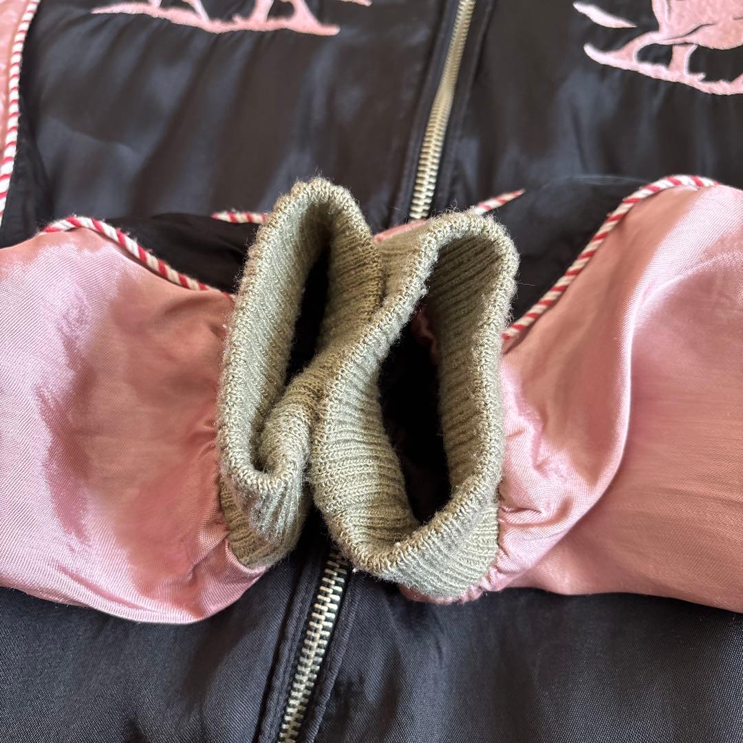 スカジャン クローズ＆WORST アラスカ 鷹 CROPPED HEADS