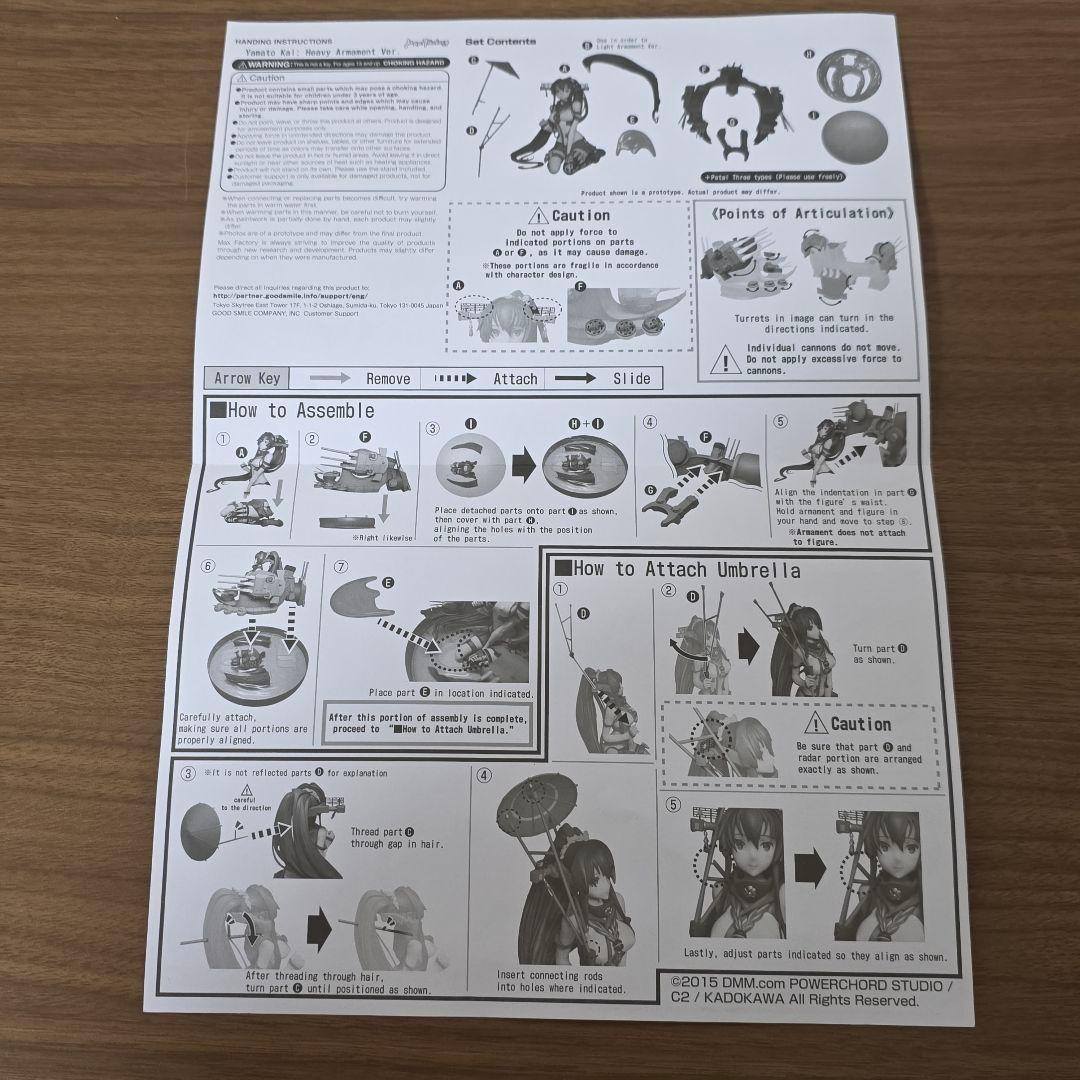 匿名発送　大和改 重兵装Ver. 「艦隊これくしょん～艦これ～」 1/8