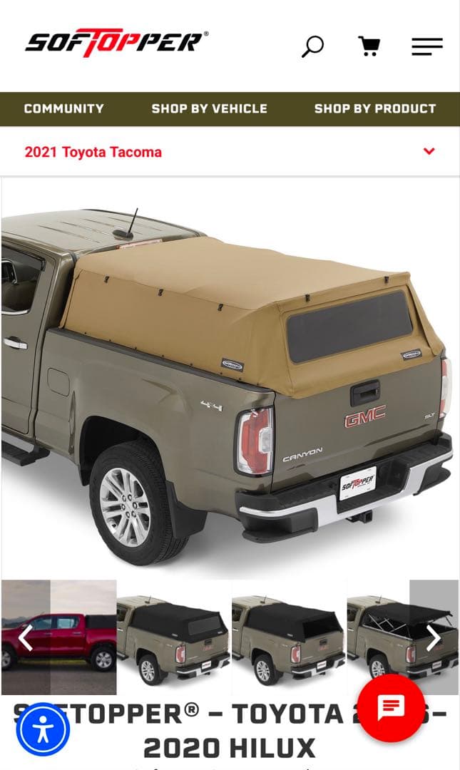 Softopperトヨタ ハイラックス GUN125 ソフトシェル - メルカリ