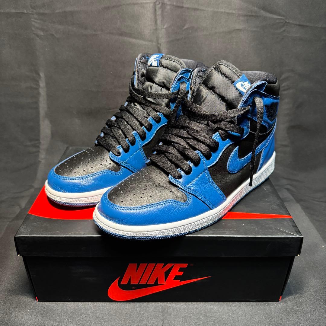美品 AIR JORDAN1 Dark Marina Blue 27cm 正規品 中古・古着通販】NIKE (ナイキ) Nike Air Jordan 1 Retro High OG Dark