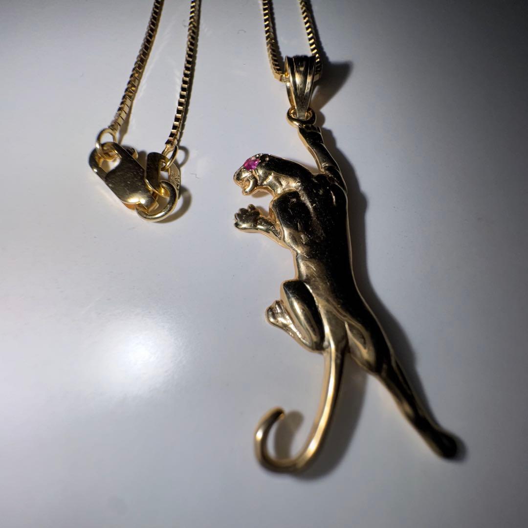 Supreme 14k Panther Gold Pendant - メルカリ