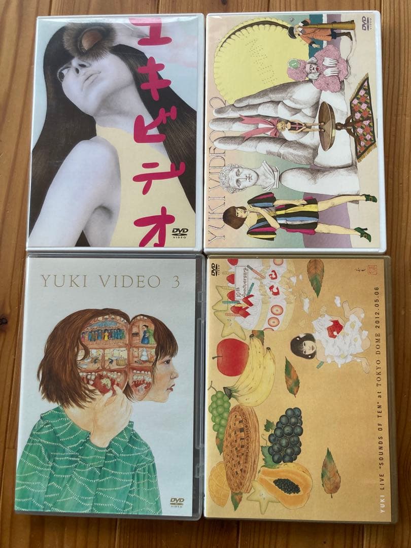 YUKI DVD4枚セット - メルカリ