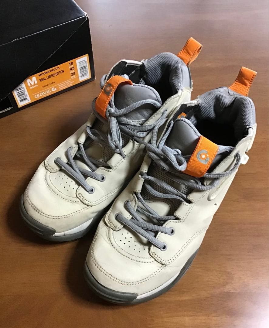 グラビス ライバル US10 復刻 シリアル番号付きGRAVIS 楽天市場】【中古】 gravis (グラビス) RIVAL ライバル US10.5 28.5cm