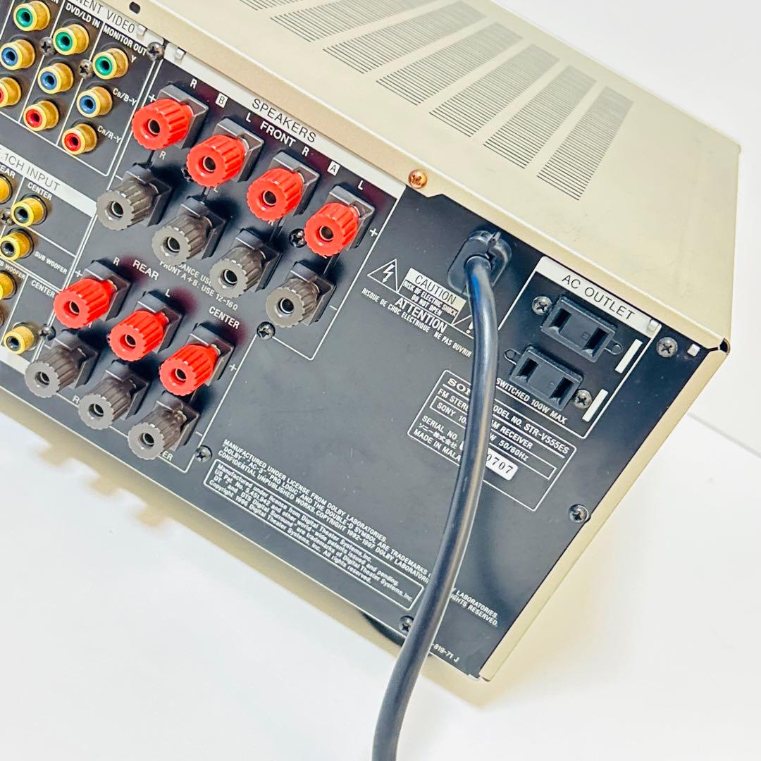 【美品】SONY AVアンプ STR-V555ES 6.1ch バーチャル