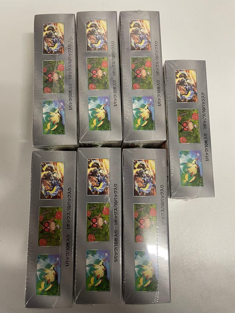 ポケカ　テラスタルフェス　未開封シュリンク付き　7box