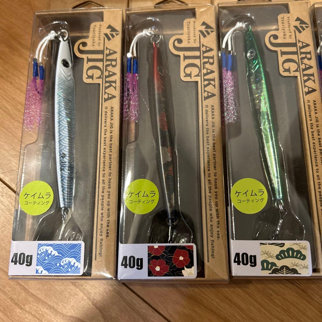 タイムセール☆ARAKA 🎌 JIG アラカジグ40g 6種