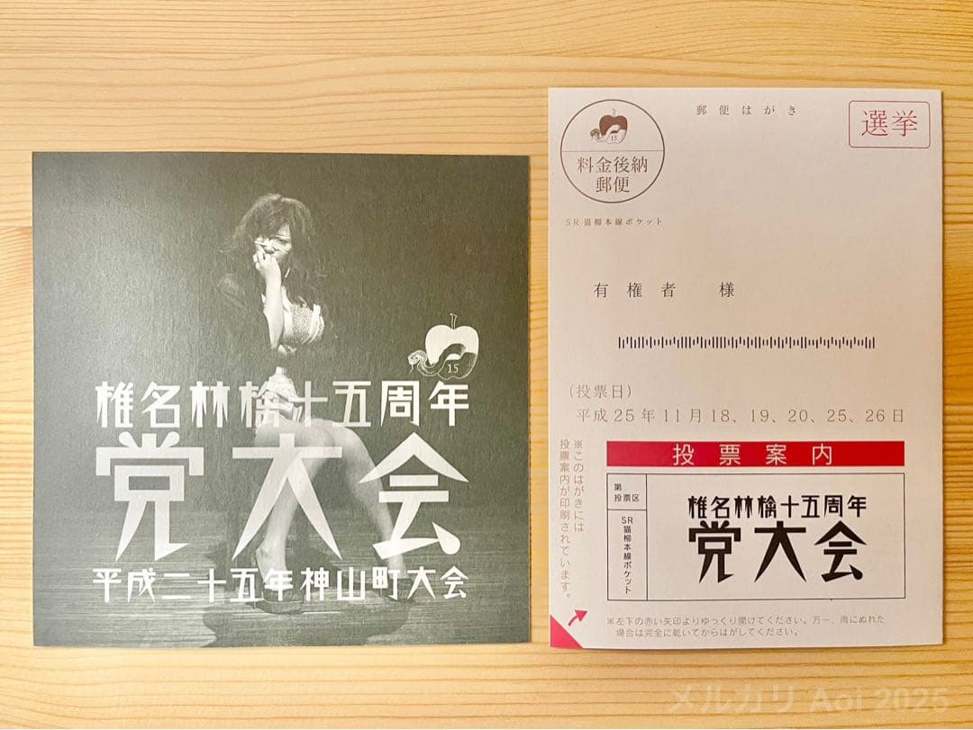 未使用 椎名林檎 林檎班 殿堂入り更新特典 2015-2025 10年間