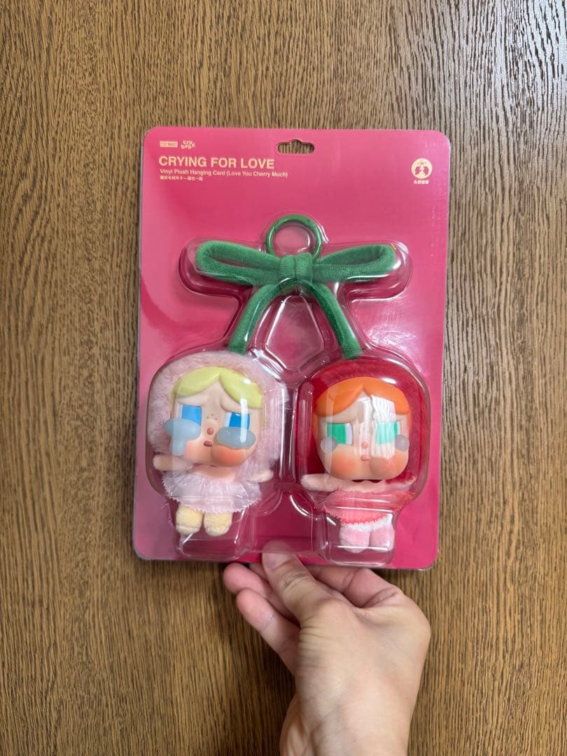 ぬいぐるみ POPMART CRYBABY Crying Again + for love
