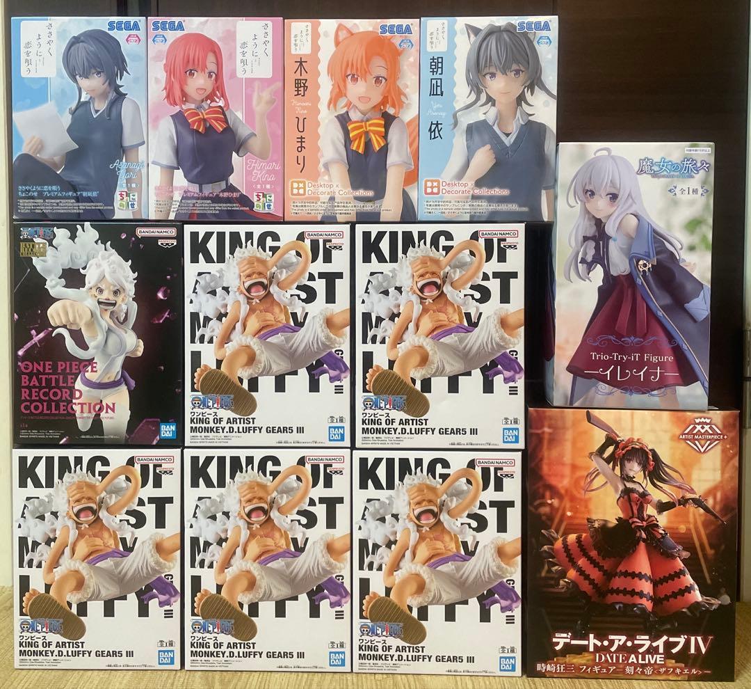 アニメフィギュアまとめ売り12個 - メルカリ