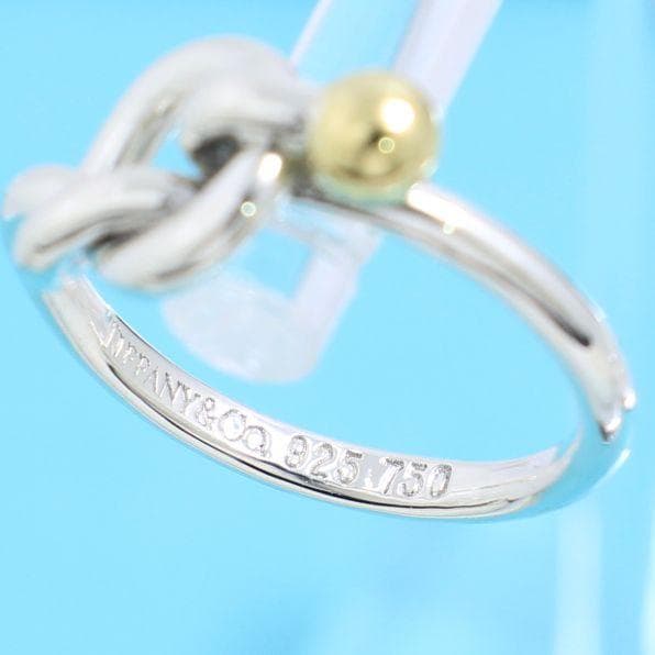 ティファニー TIFFANY 8号 フック＆アイ リング 良品 1216 丸 2026年