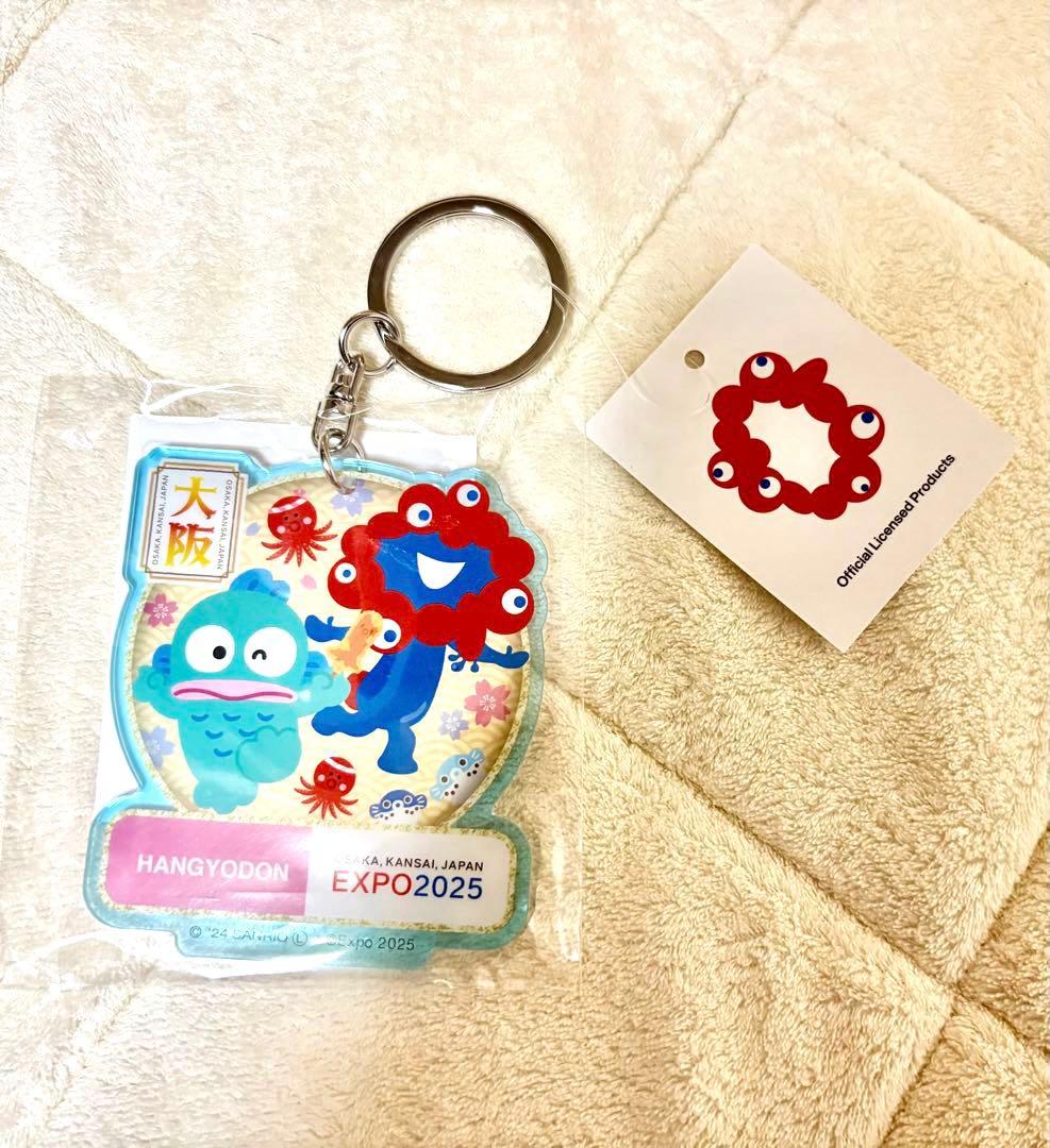 ハンギョドン ミャクミャク アクリルキーホルダー EXPO2025 - メルカリ